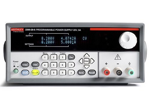 Keithley 시리즈 2200 USB 및 GPIB 프로그래밍 가능한 DC 파워 서플라이