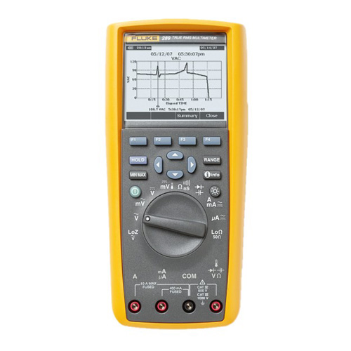 FLUKE-289 TrendCapture가 탑재된 True-RMS 산업용 로깅 멀티미터