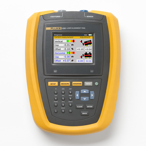 FLUKE-830 레이저 샤프트 정렬 도구