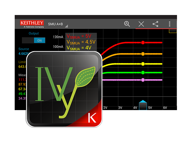 Keithley IVy - 시각화, 상호 작용, 공유