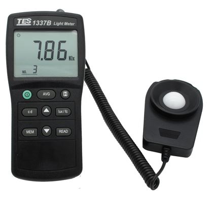 TES-1337B Lux Intensity Meter