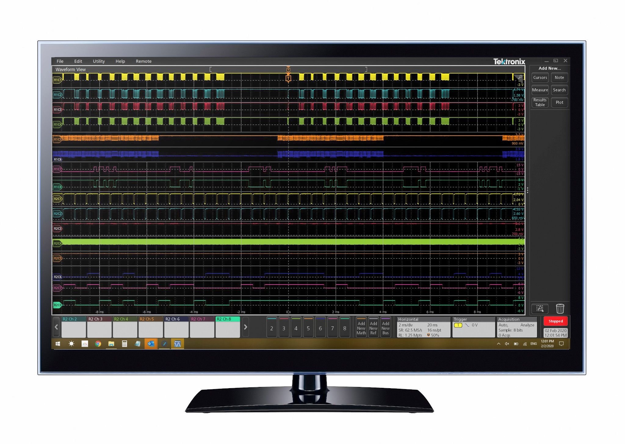 TekScope™ PC 분석 소프트웨어